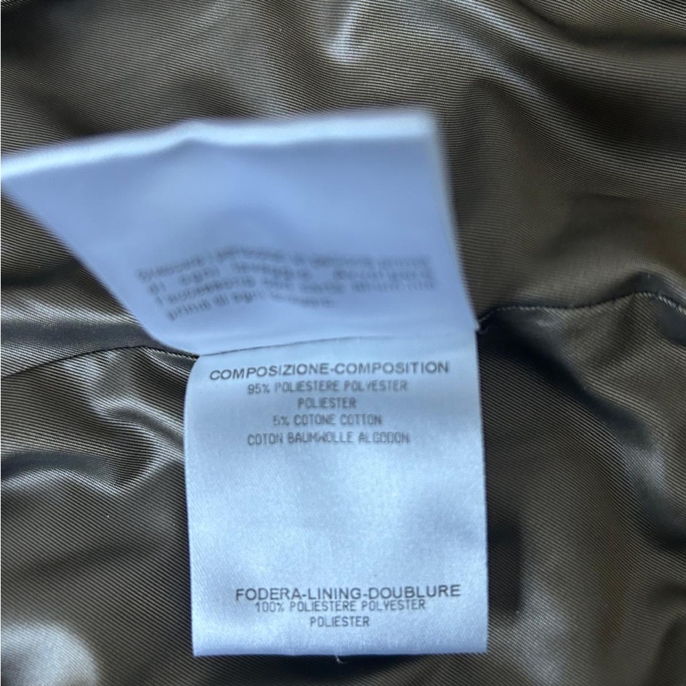 Gucci women’s coat with raccoon fur brown khaki - Picture 8 of 8